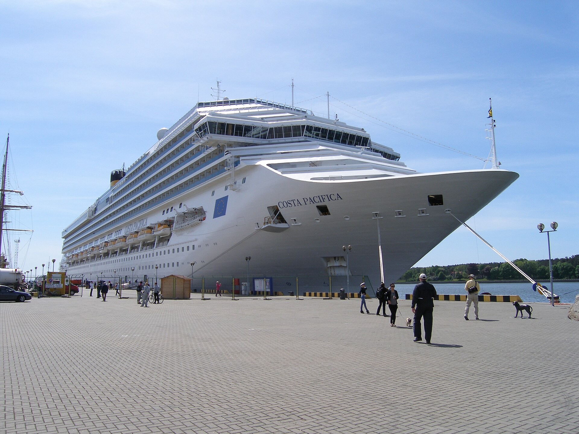 Cruise ship at Klaipėda terminal — planning your port day